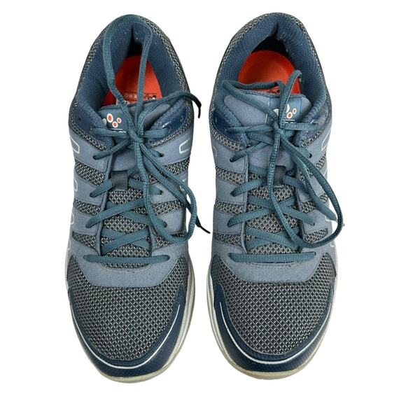 Abeo Axton Men\'s Athletic Shoes Navy and Orange Size 12 main image 8